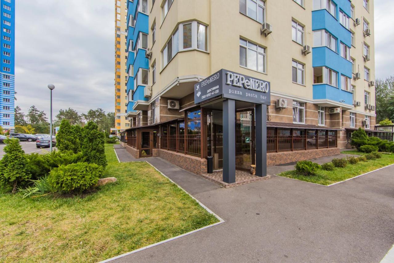 1 Поверх Ж К Паркові Озера Метро Дарниця Apartment เคียฟ ภายนอก รูปภาพ